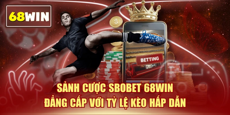 Sảnh Cược SBOBET 68WIN Đẳng Cấp Với Tỷ Lệ Kèo Hấp Dẫn